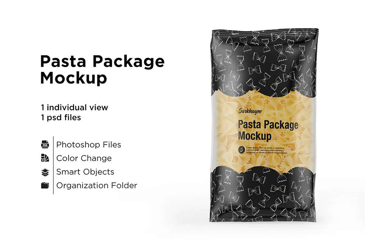 Image Find & download free graphic resources for free packaging mockup. 260 Best Pasta Packaging Mockup Templates Free Premium