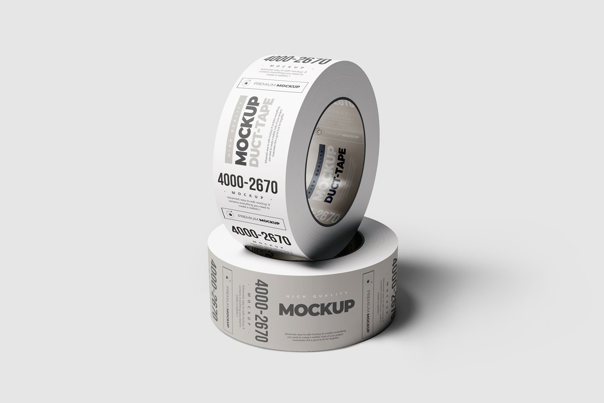 Free full stationary mockup (psd) branding & stationery. 150 Best Duct Tape Mockup Templates Free Premium