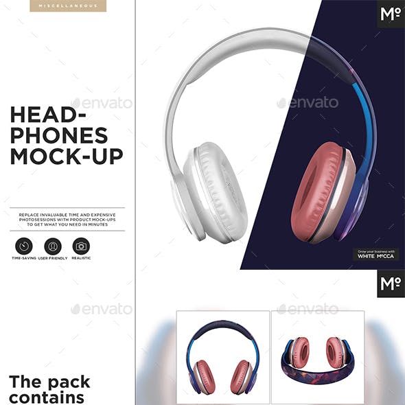 When you purchase through li. 100 Best Headphone Mockup Templates Free Premium