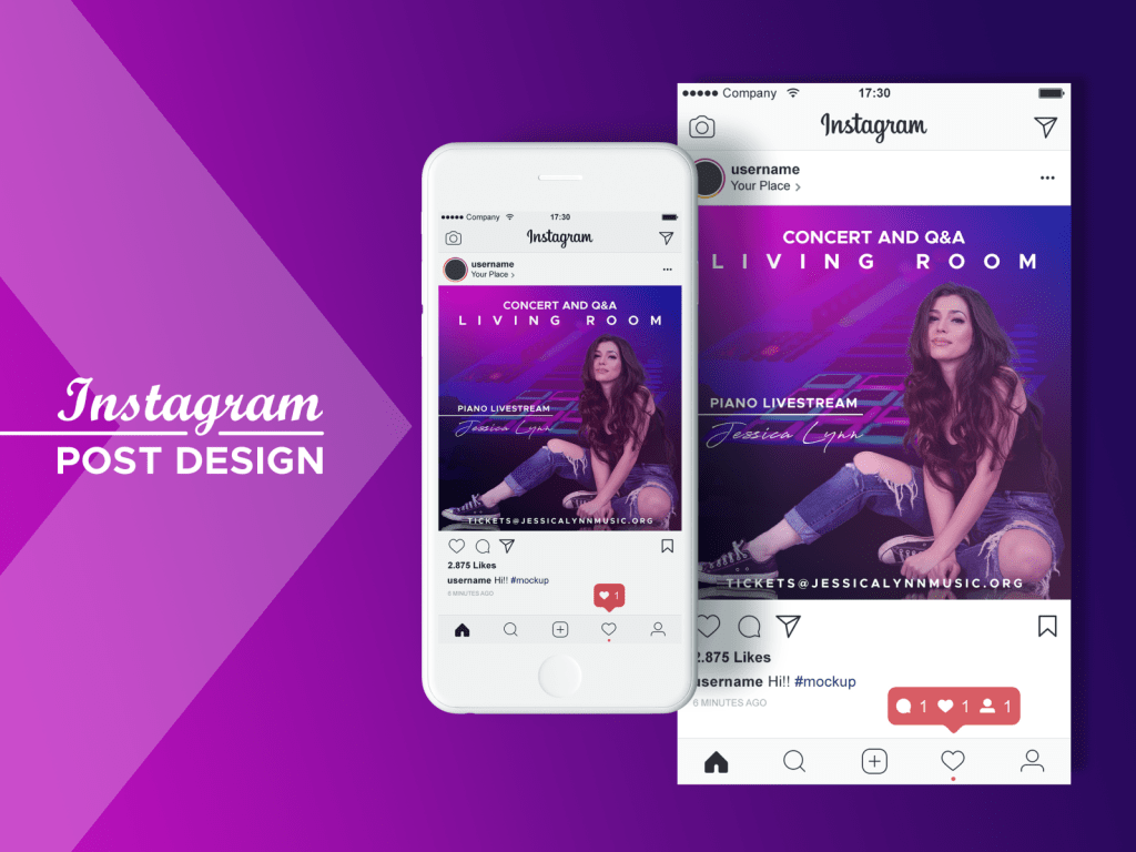 28+ Download Social Media Design Mockup Free PSD