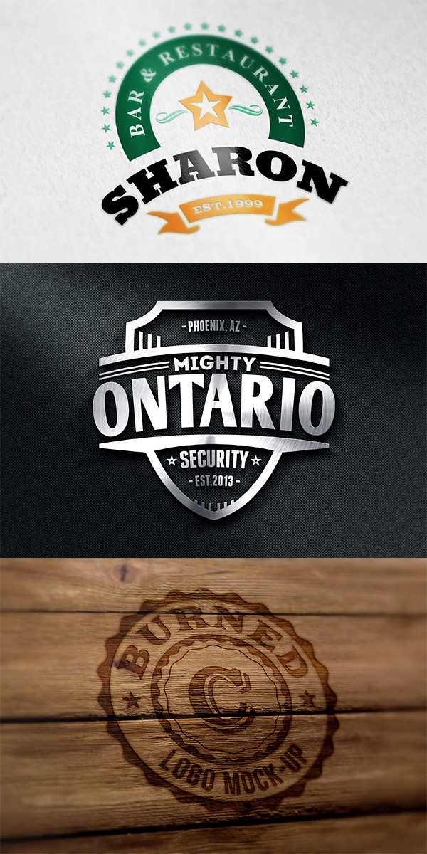 40+ Download Photorealistic 3D Logo Mockup Pack Free PSD