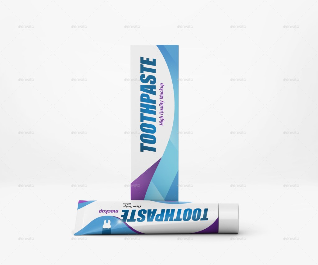 18+ Download Toothpaste Mockup Free&nbsp;PSD