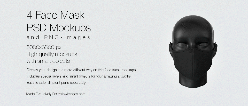 22+ Download Surgical Mask Mockup Psd&nbsp;PSD