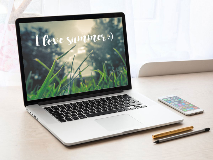 12+ Download Laptop Skin Mockup Psd Free PSD