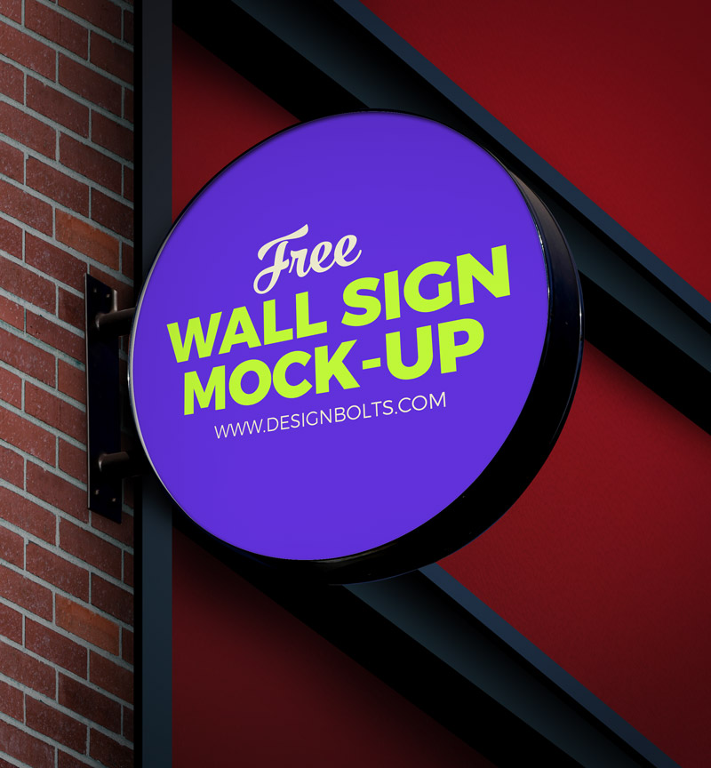 15+ Download Free Outdoor Sign Mockup&nbsp;PSD