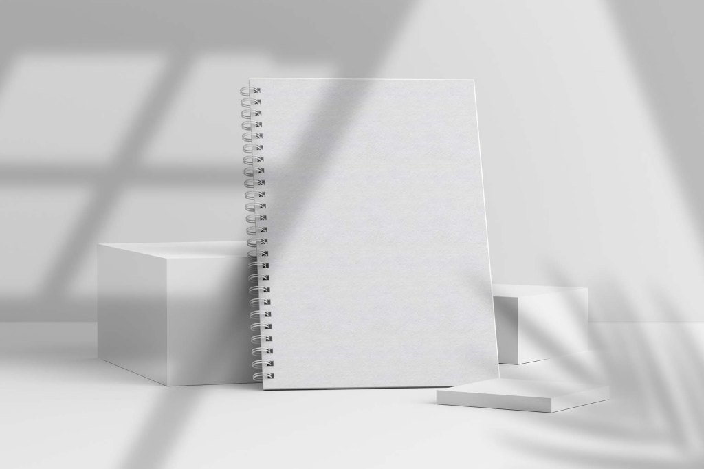 24+ Download Spiral Notepad Mockup Free&nbsp;PSD