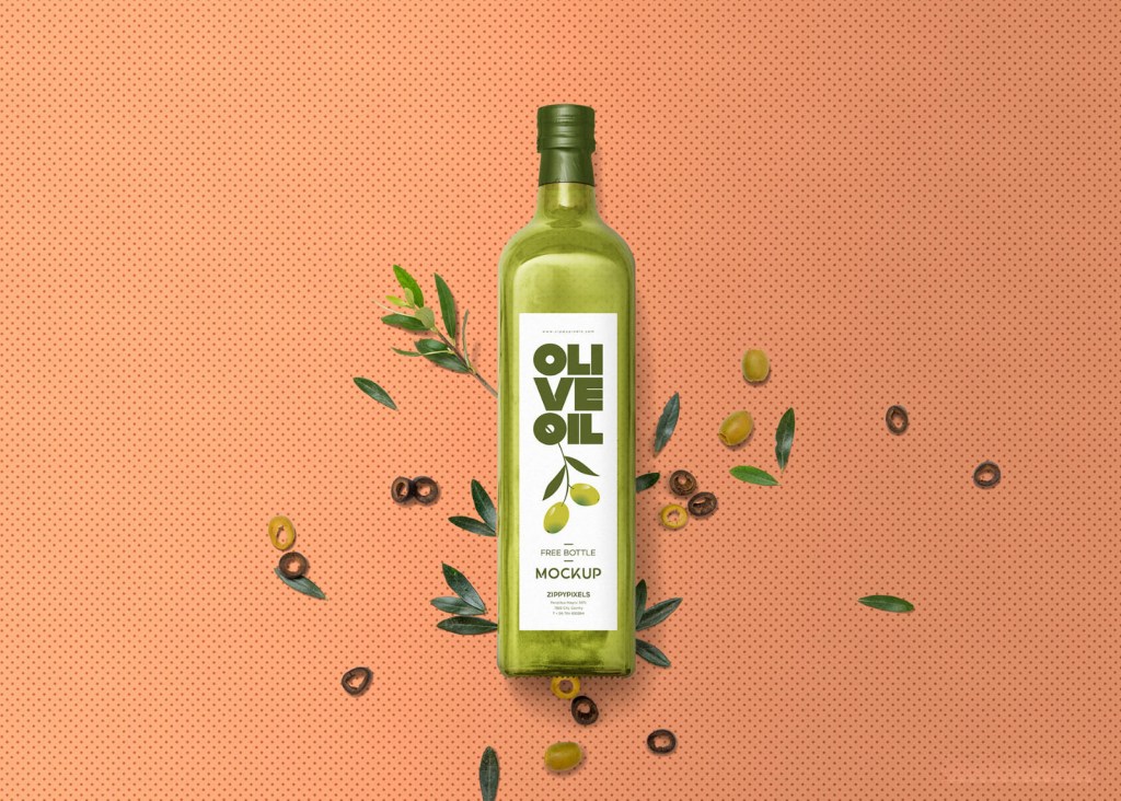 31+ Download Cooking Oil Bottle Mockup Free PSD