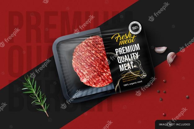 39+ Download Meat Packaging Mockup Free&nbsp;PSD