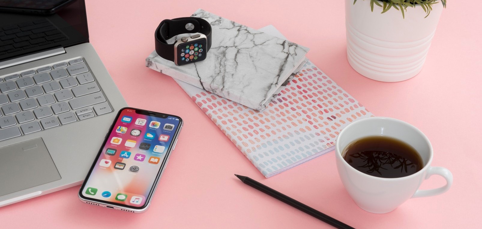 Mockup featuring a woman's hand holding an iphone 11 pro over a neat desk. 9 Tools To Create Amazing Mockup Updated 2020 By Patrizia Slongo Prototypr