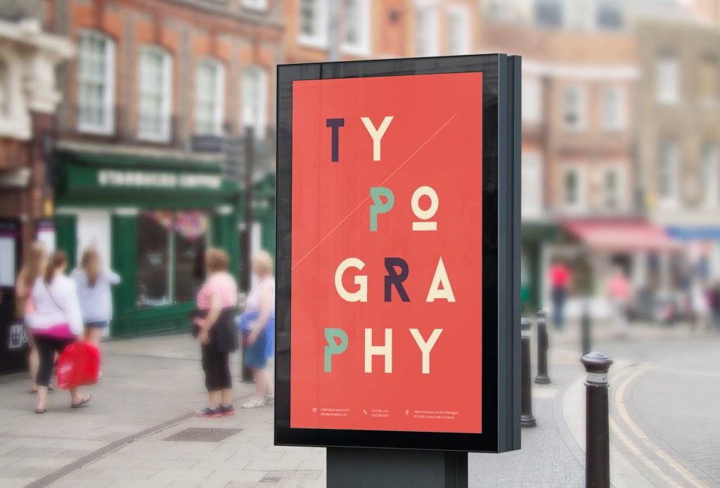 28+ Download Street Poster Mockup Free&nbsp;PSD