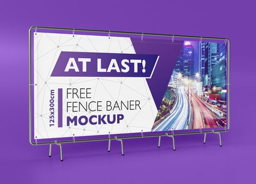 22+ Download Vinyl Banner Mockup Free&nbsp;PSD