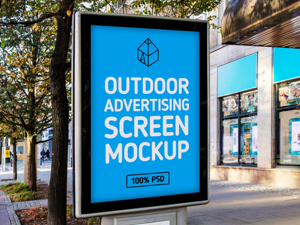 10+ Download Poster Ad Mockup Free&nbsp;PSD