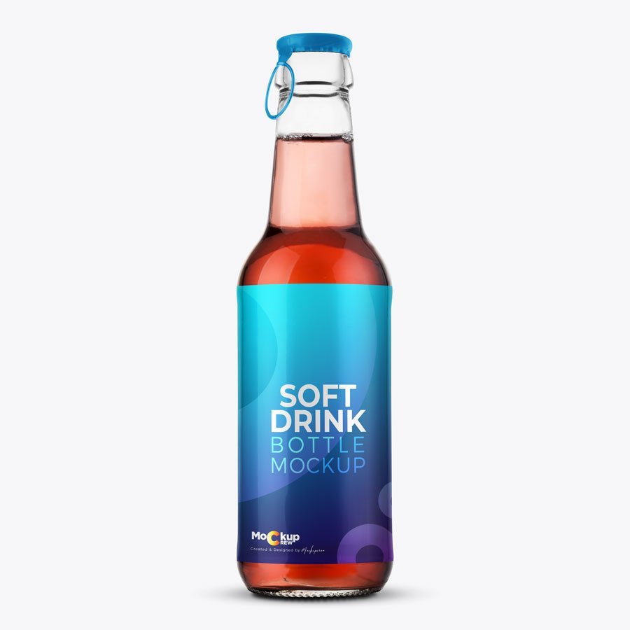 39+ Download Soda Bottle Mockup PSD