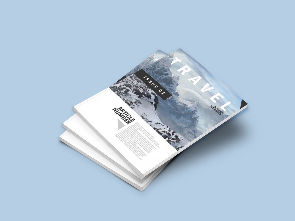 32+ Download How To Make A Magazine Mockup In Photoshop&nbsp;PSD