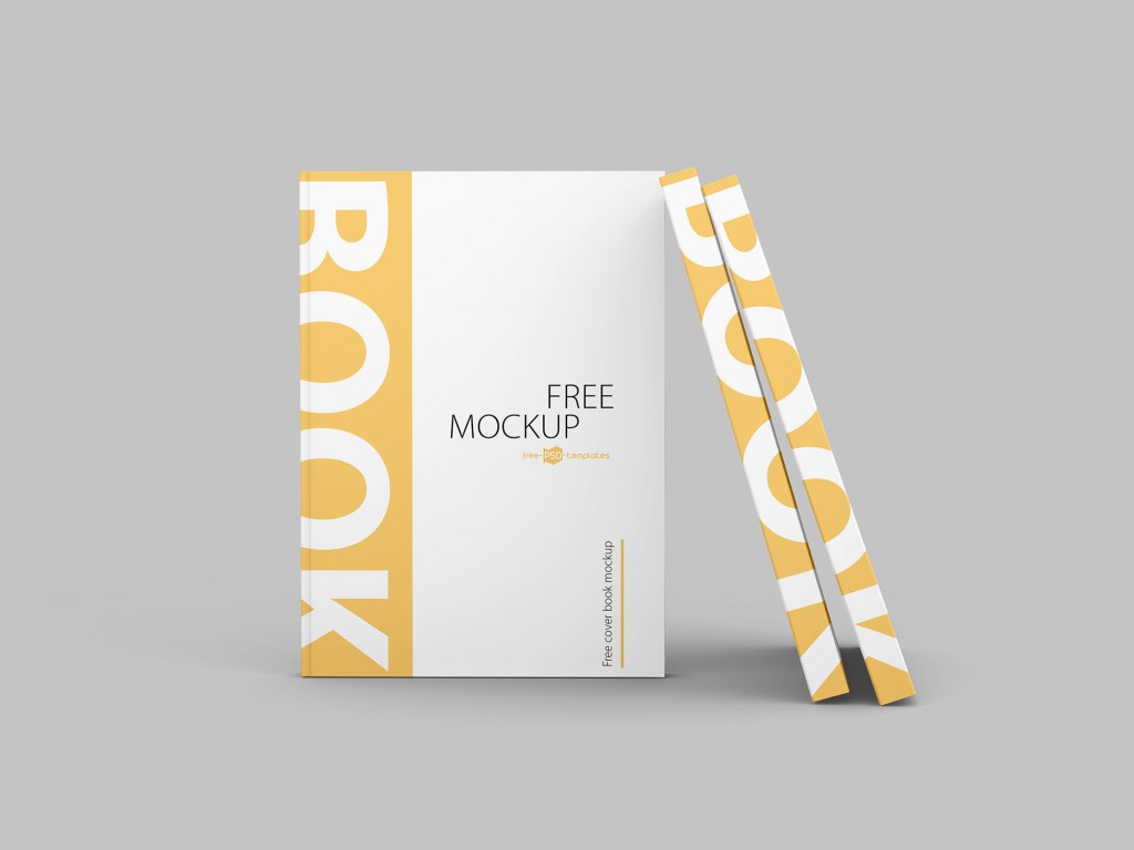 24+ Download Book Front Cover Mockup Template Psd File PSD