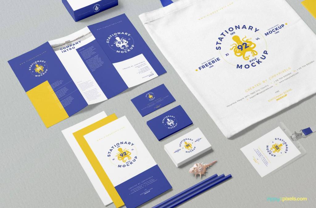 22+ Download Stationery Mockup Free&nbsp;PSD