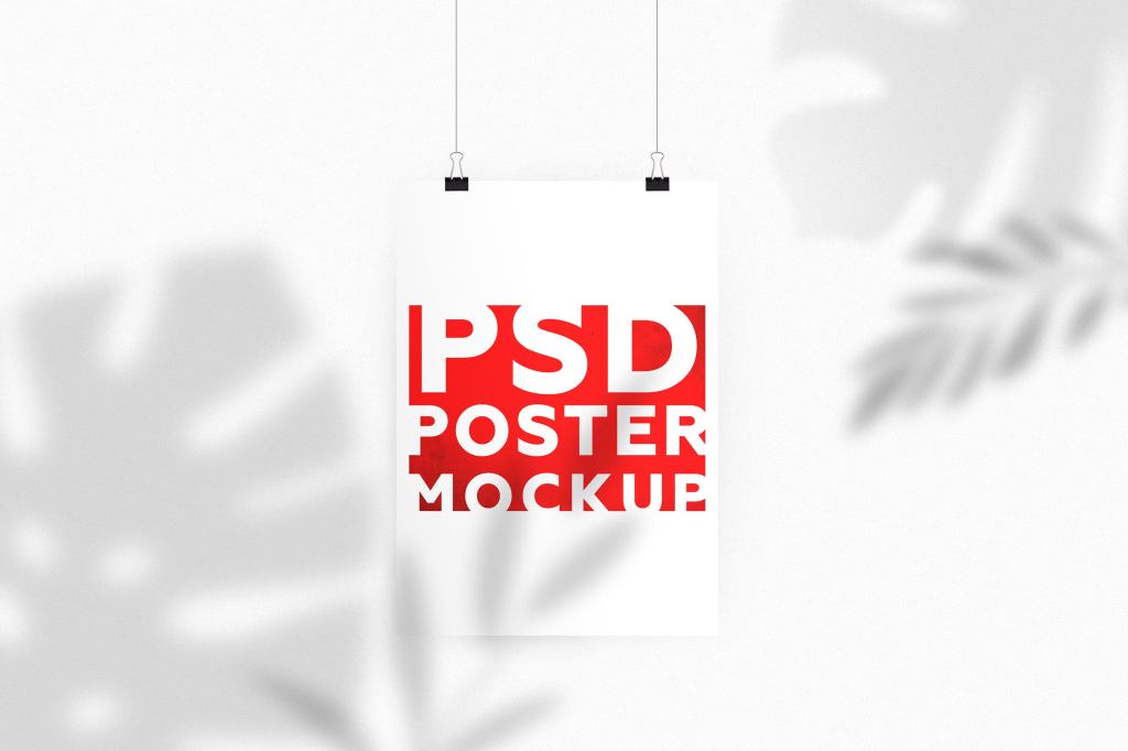 35+ Download Poster Mockup Photoshop PSD