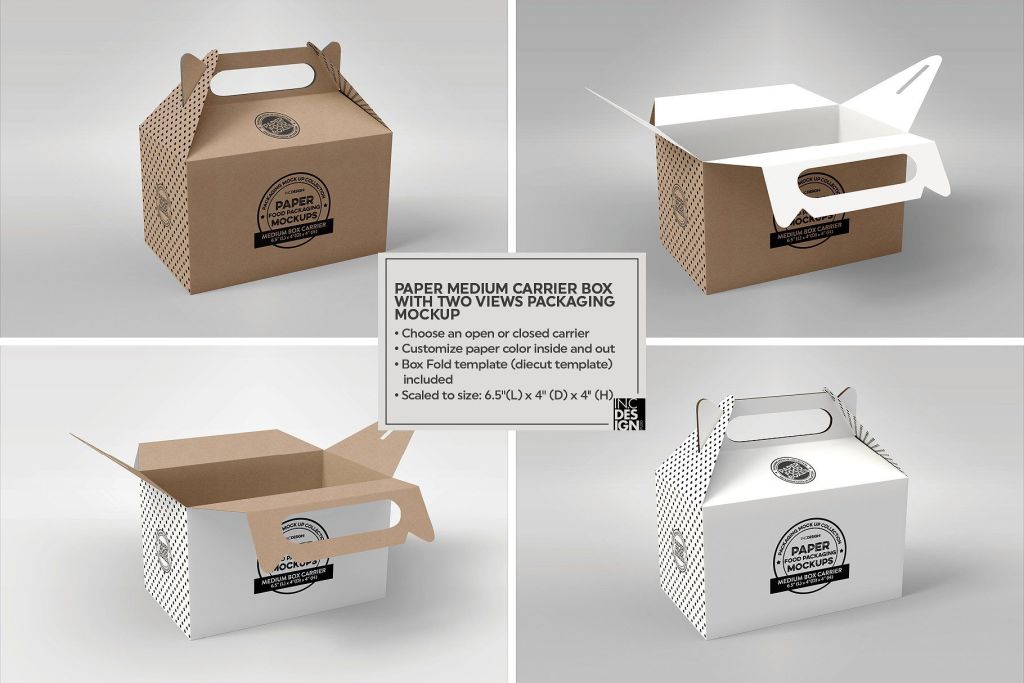 18+ Download Mockup Box Food Free&nbsp;PSD