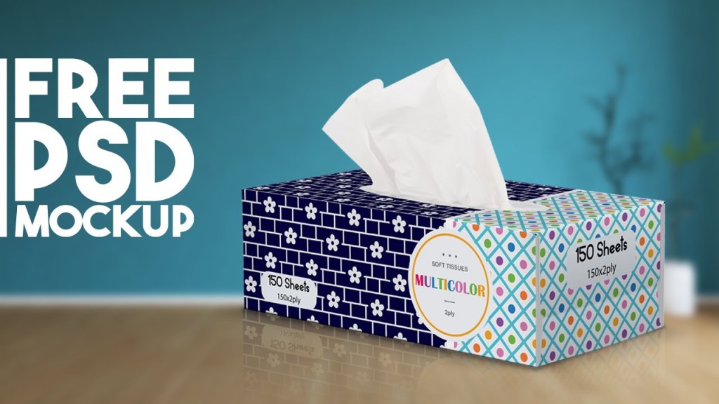 48+ Download Tissue Box Mockup Free PSD