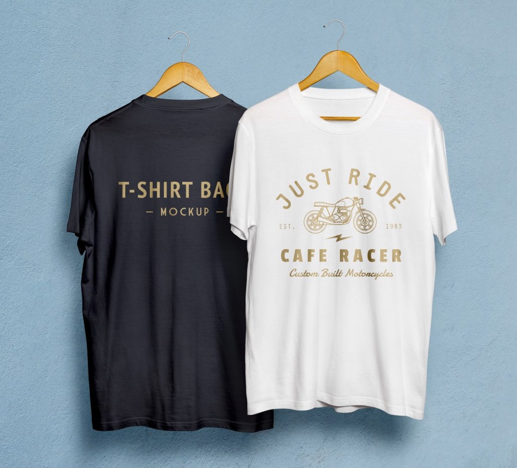 43+ Download T-Shirt Mockup Front And Back Free PSD