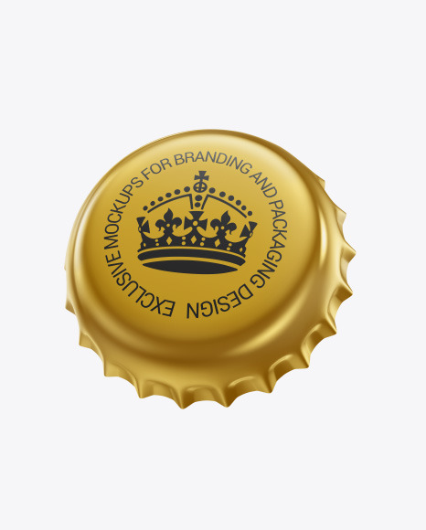 42+ Download Bottle Cap Mockup PSD